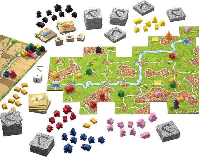 Devir Carcassonne Big Box, la edición completa con el juego base y 11 expansiones. Rejugabilidad infinita y diversión garantizada. ¡Envío gratis en compras superiores a 49,99€!







