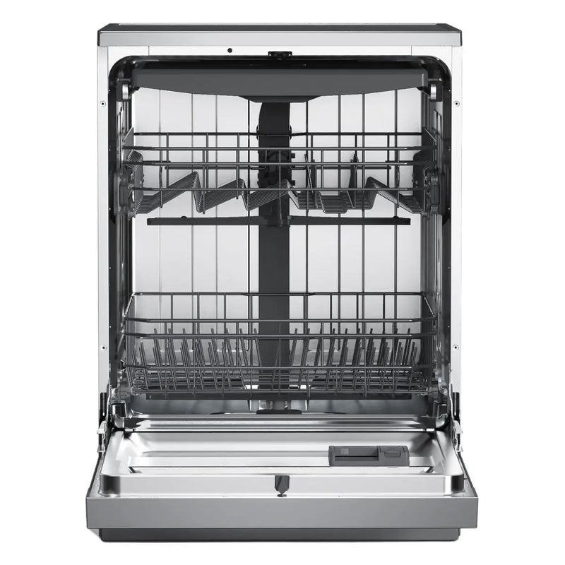 VOK EVD-14FCSAD Lavavajillas 60 cm inox — frontal abierto con cestas