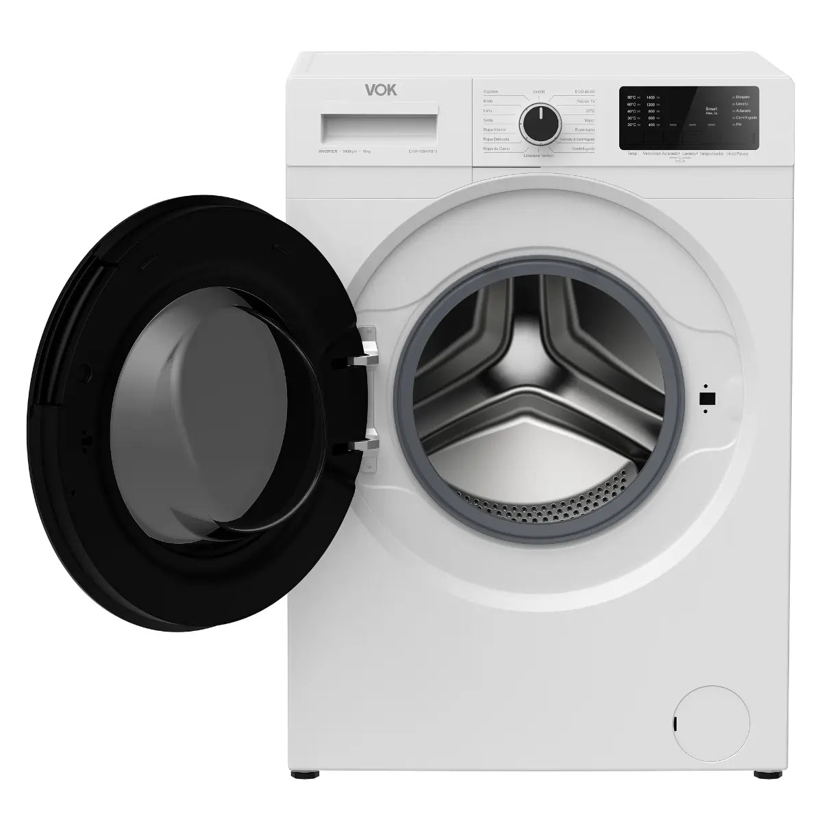 Vok Lavadora 10 Kg EVW-10BAWB13 1400 rpm A