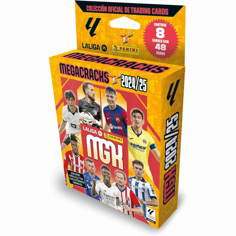 Ecoblister Panini Megacracks 2024-25 con 8 sobres
