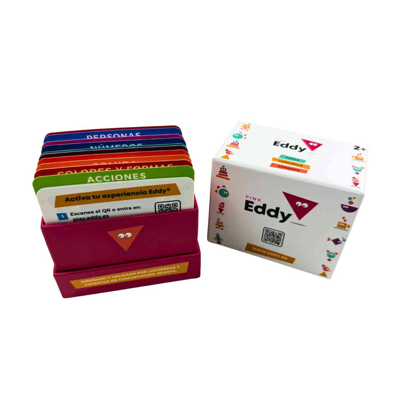 Pink Eddy - Juego Educativo de Cartas con Tecnología Digital