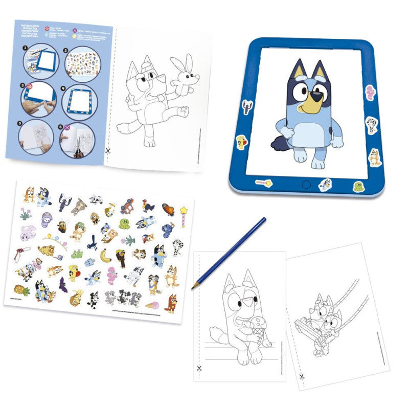 Educa Borras Mesa de Luz Bluey (20005)