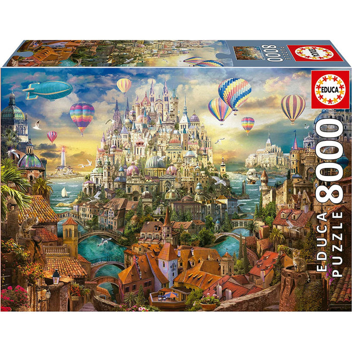 Educa Borrás Puzzle 8000 City of Dreams (19570)