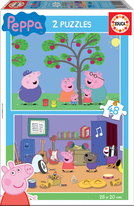 Educa Borrás Puzzle PEPA PIG 2x48 (15920)