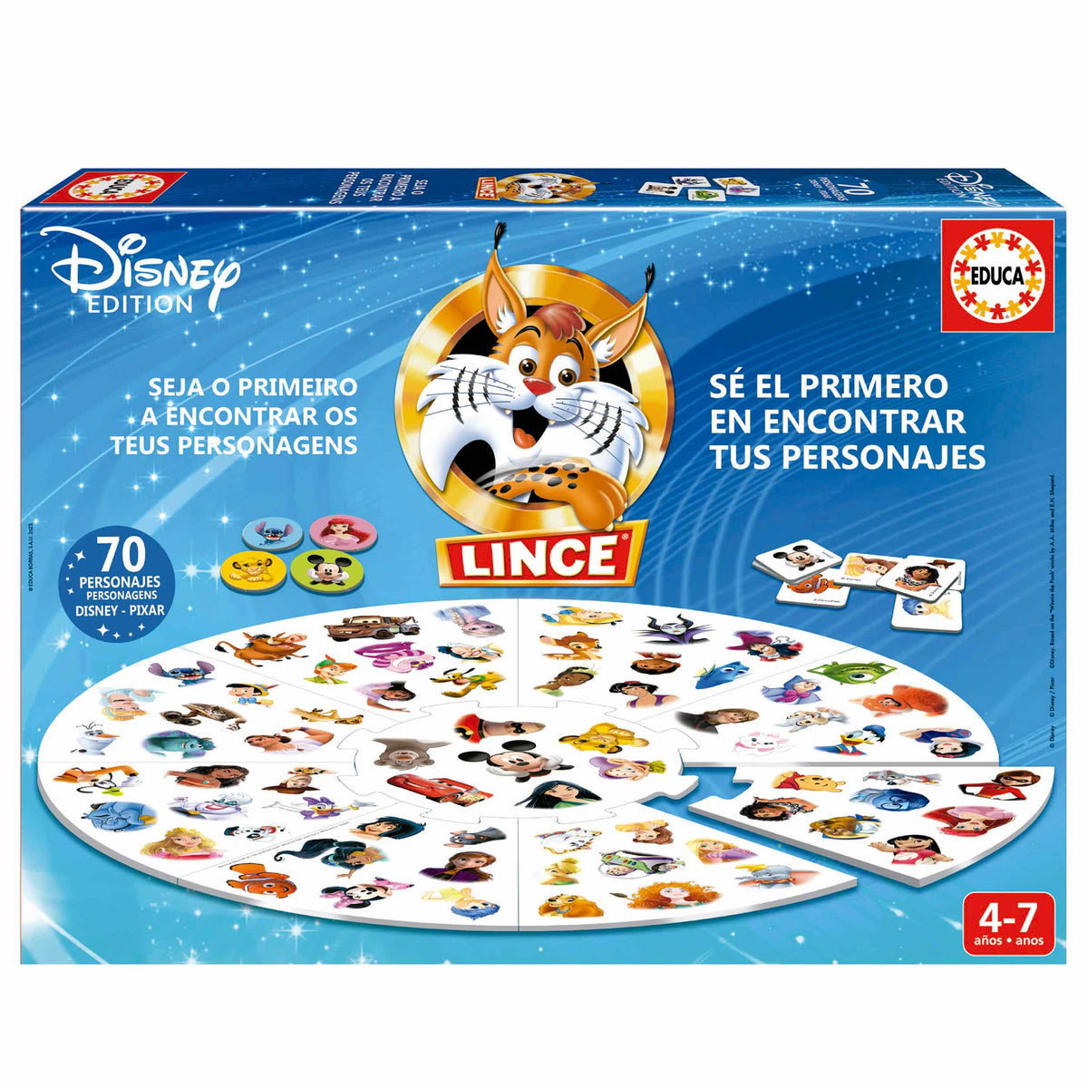 Educa Juego de mesa Lince Disney (19690)