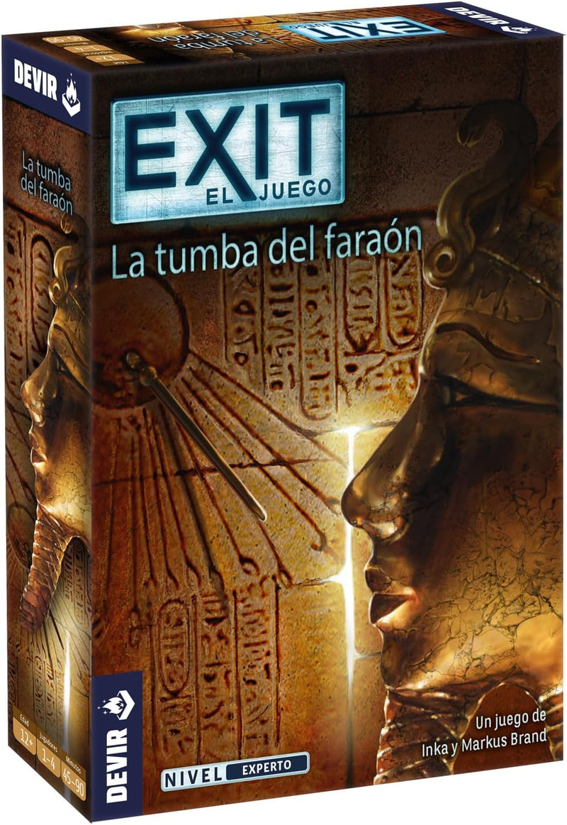Exit La tumba del faraón juego de mesa
