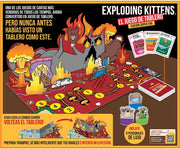 Exploding Kittens The Board Game - Edición Super Fan con tablero y fichas de calidad superior
