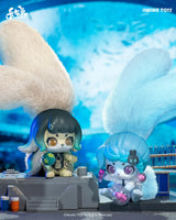 Figuras Cup Rabbits Face Yourself — dúo blind box Awake Toys estética laboratorio
