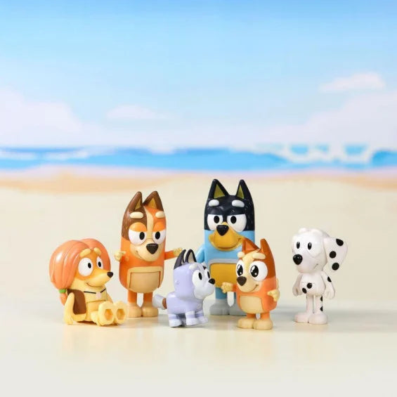 Famosa Bluey Familia Heeler Y Amigos Pack 8 Figuras (BLY49000) — Híper Ocio