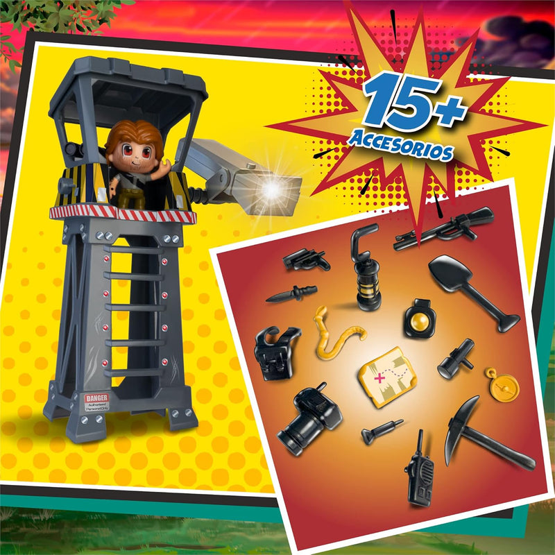 Famosa Pinypon Action Diplodocus y Torre (PNC27000)