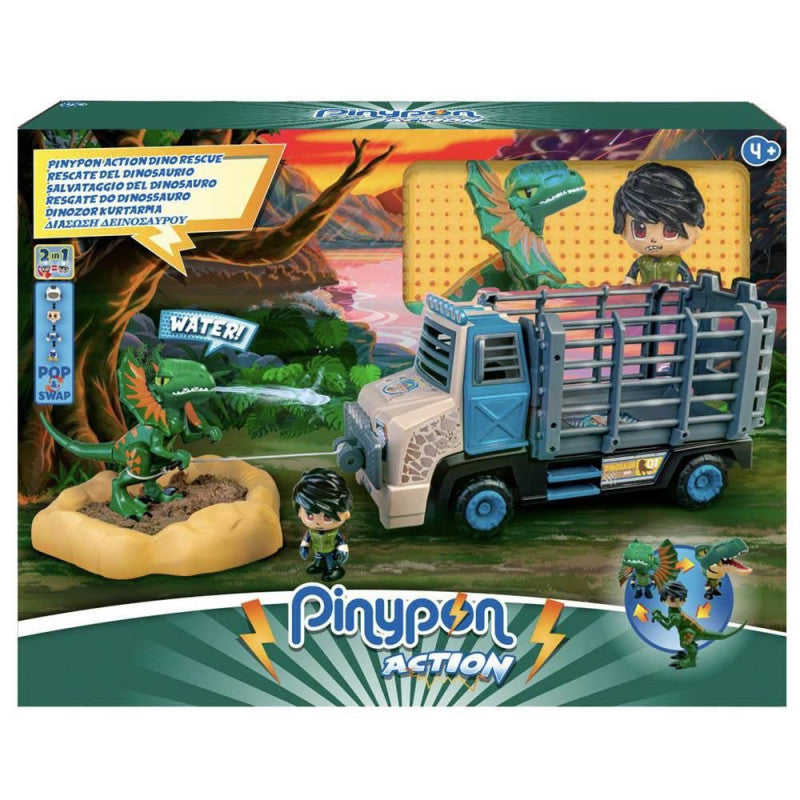 Famosa Pinypon Action Rescate del Dinosaurio (700017398)