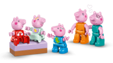 Figuras LEGO DUPLO Peppa George Mamá Papá Evie Pig
