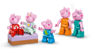 Figuras LEGO DUPLO Peppa George Mamá Papá Evie Pig
