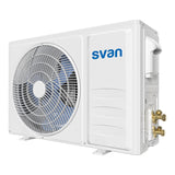 Unidad exterior del aire acondicionado Svan SAAS1202WEX con ventilador y llaves de servicio