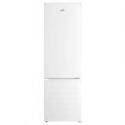 Frigorífico Artica AFFCE180W cerrado con diseño blanco elegante.
