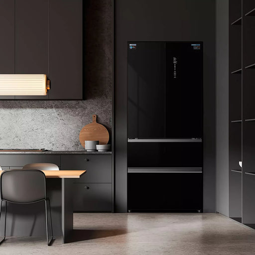 Frigorífico americano clase E con tecnología Inverter, control Tri-Zona y diseño SLOT-IN de 58cm de profundidad
