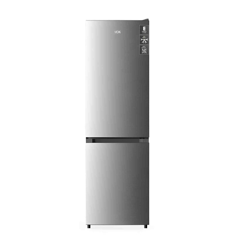 Frigorífico Combi No Frost VOK EVR-310NEI 186x60 Inox E/A++ 310L