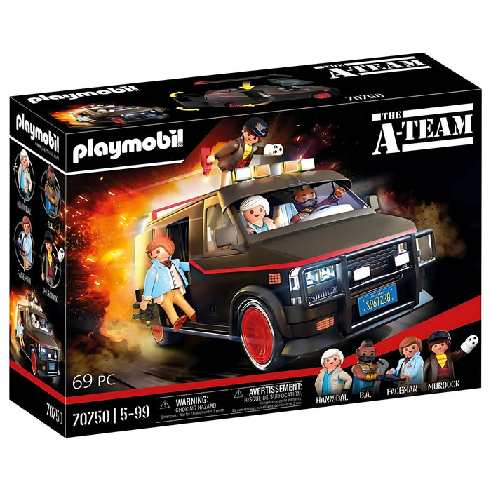 Playmobil La furgoneta del equipo A (70750PL)