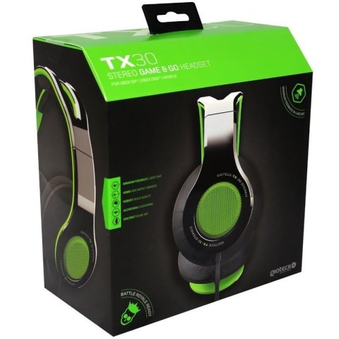 Gioteck Gaming Headset TX30 Green Ps5- Ps4- Switch - Pc- Mobile G (01778)
