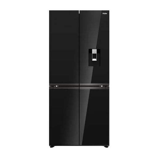 Frigorífico americano Haier HCKR7819DWGB en negro, 4 puertas, 459 litros