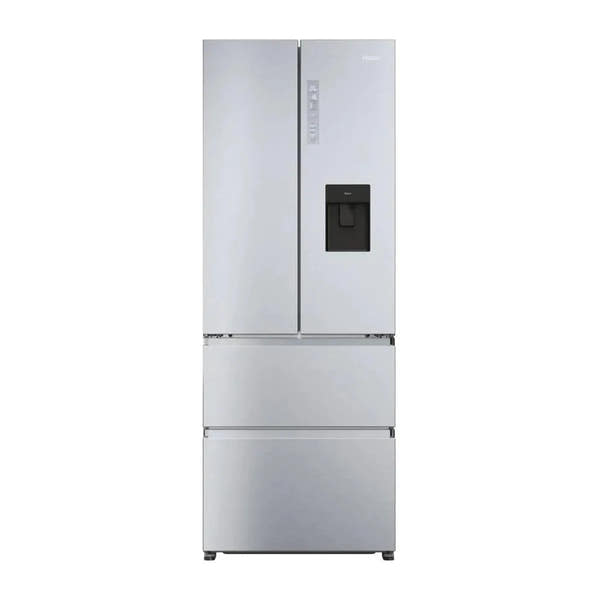 Frigorífico americano Haier HFR5719EWMG en inox, french door, 444 litros