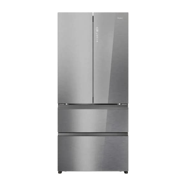 Frigorífico americano Haier HFR7819ENGC en inox, 4 puertas, 504 litros