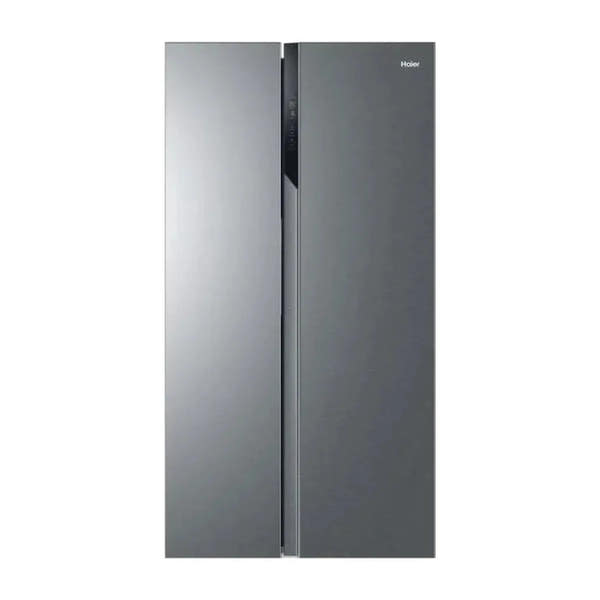 Frigorífico americano Haier HSR3918ENPG en inox, side by side, 528 litros