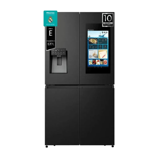 Frigorífico americano Hisense RQ760N4IFE en negro, 4 puertas, 577 litros