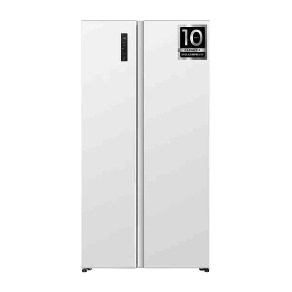 frigorífico hisense blanco side by side 534 litros
