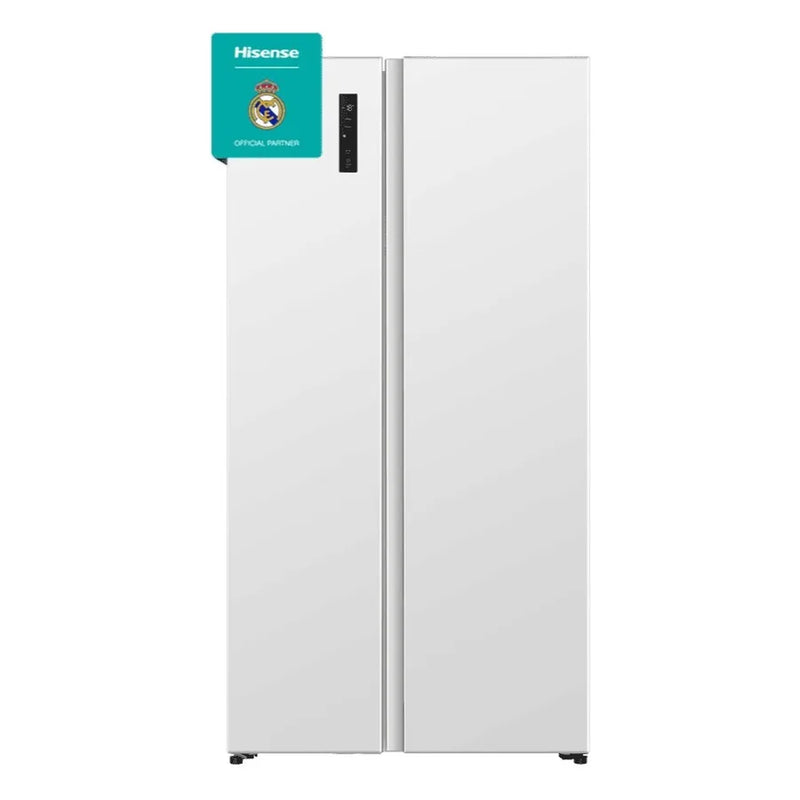 Frigorífico americano Hisense RS3P538NEWE en blanco, side by side, 534 litros