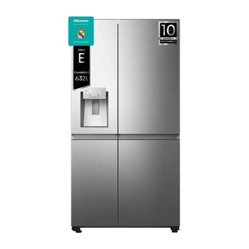 Frigorífico americano Hisense RS818N4TIE1 en inox, side by side, 632 litros