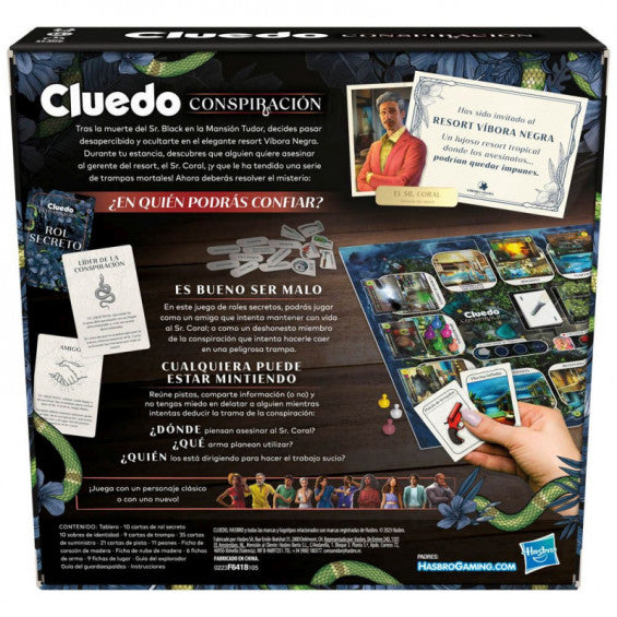 Hasbro Cluedo Conspiración (F64181050)