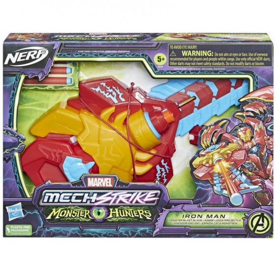 Hasbro Lanzador Iron Man Meech Strike Monster Hunters (F4378)