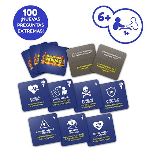 IMC Toys La máquina de la verdad, extremos secretos - expansión (80911)