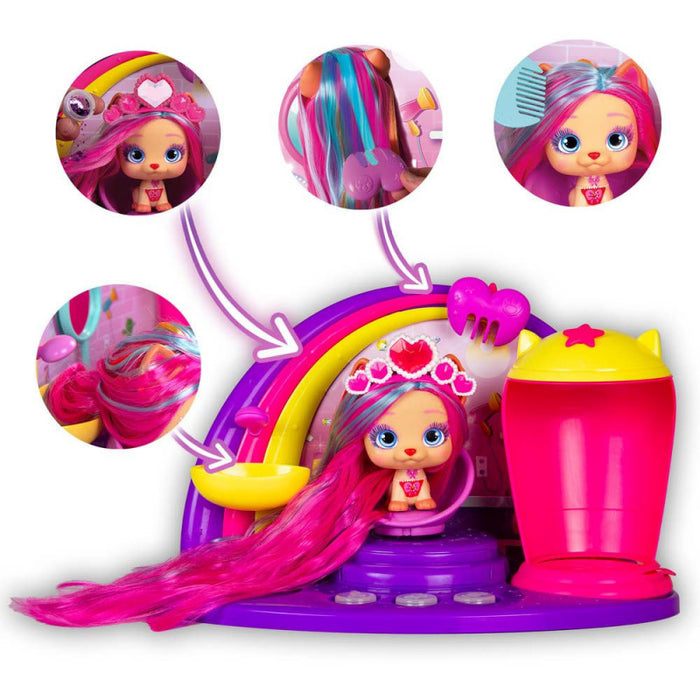IMC Toys VIP Pets Fabio&amp;Fabia Hair Salon Glam Gems (714687)