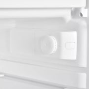 Detalle del mando mecánico de regulación de temperatura del Infiniton FG-85D8WEH