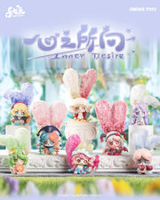 Colección Cup Rabbits Inner Desire — 6 figuras blind box Awake Toys romántico floral