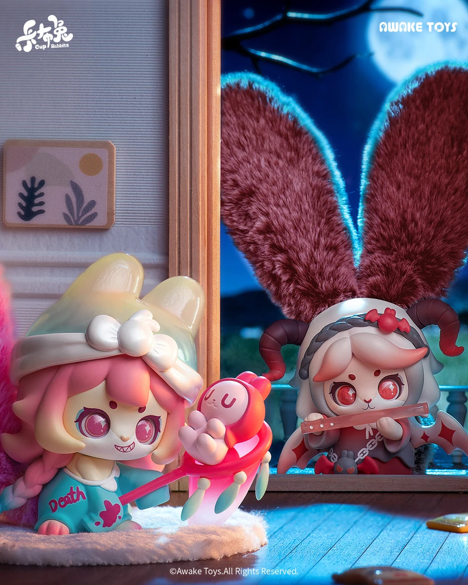 Cup Rabbits Inner Desire blind box de Awake Toys — caja sorpresa art toy coreano