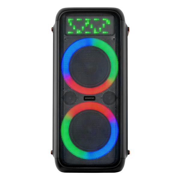 Infiniton Altavoz Bluetooth EQ60 60W con Subwoofer y Karaoke