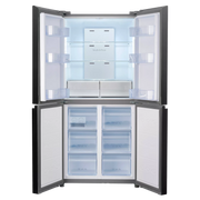 Infiniton AMCB-496BC NFT frigorífico americano 470L crystal black con control bi-zona, cajones Fresh Aroma y iluminación LED
