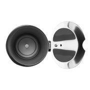 Interior de la cafetera Orbegozo con tapa abierta
