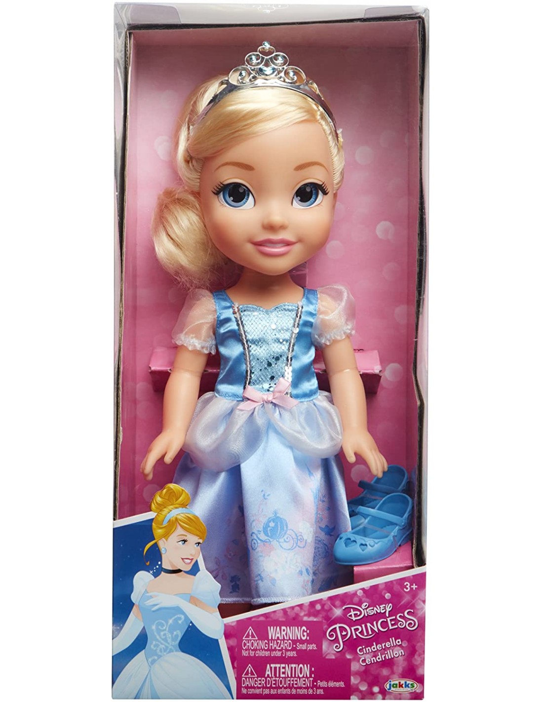 Jakks Princesas Disney Muñeca Grande Cenicienta 38cm (78848)
