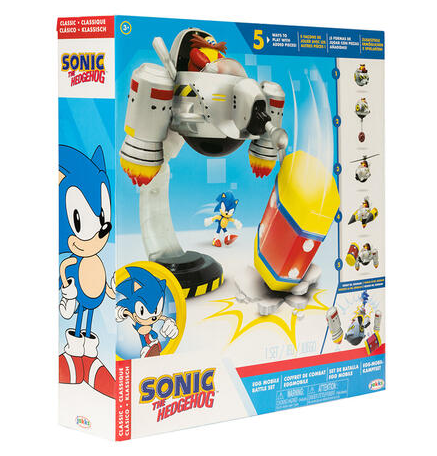Jakks Sonic Set de Batalla Egg Mobile (41444)