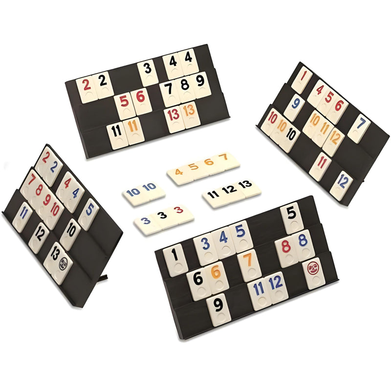 Cayro Rummi Classic - Juego de Mesa Rummy 4 Jugadores en Caja de Metal Premium 753
