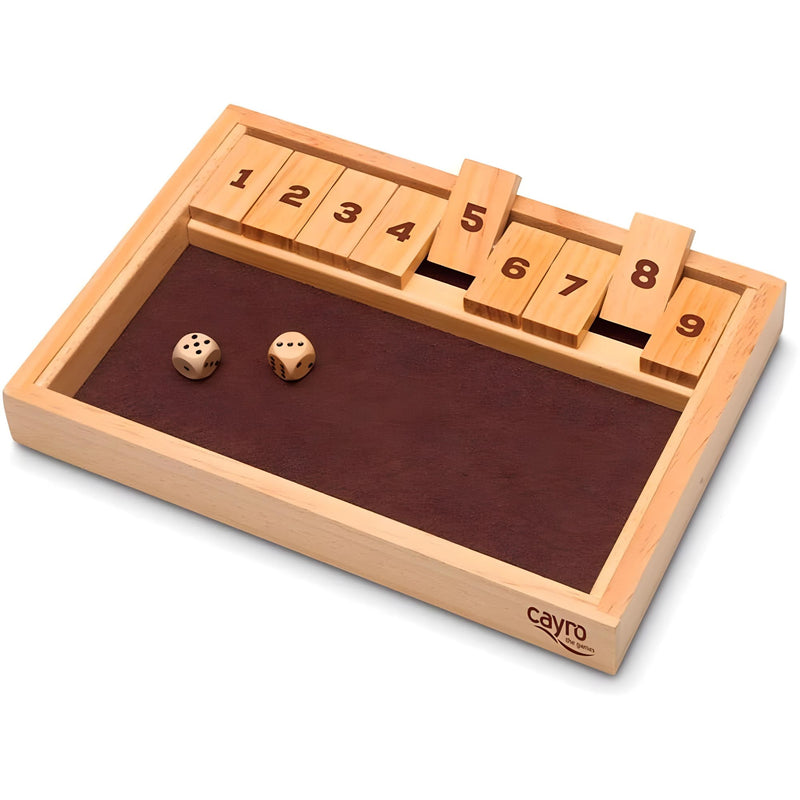 Cayro Shut The Box - Juego Clásico de Dados y Estrategia CAYRO-621