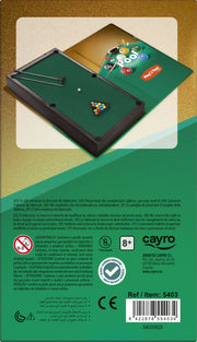 Juego billar portátil Cayro Play Time con bolas numeradas
