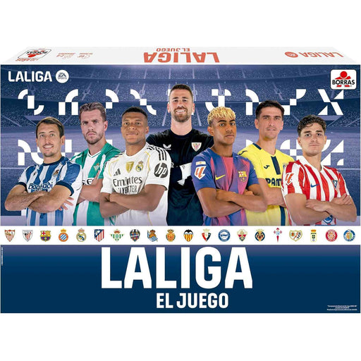 Juego de mesa La Liga El Juego 25-26 FS de EDUCA con tablero, cartas de futbolistas y fichas para 2 a 6 jugadores mayores de 10 años
