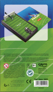 Juego fútbol portátil Cayro Play Time con sistema lanzamiento
