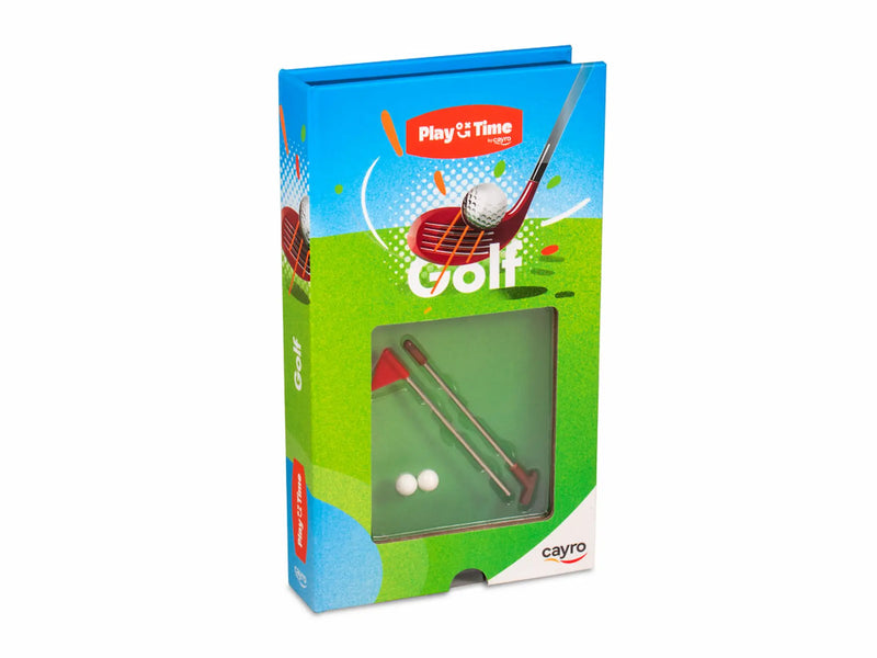 Juego golf portátil Cayro Play Time con pelotas y hoyo
