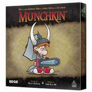Caja del juego de mesa Munchkin con su diseño original.
